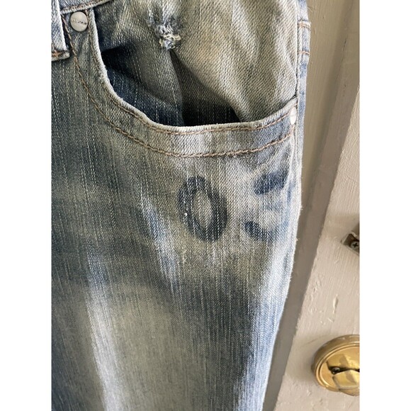 Maurices Morgan New-Boot Womens Size 11/12 Short Mid Rise Denim Blue Jeans 90s - Picture 4 of 11